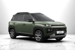 Hyundai Exter Color Abyss Black   Ranger Khaki (dual Tone)